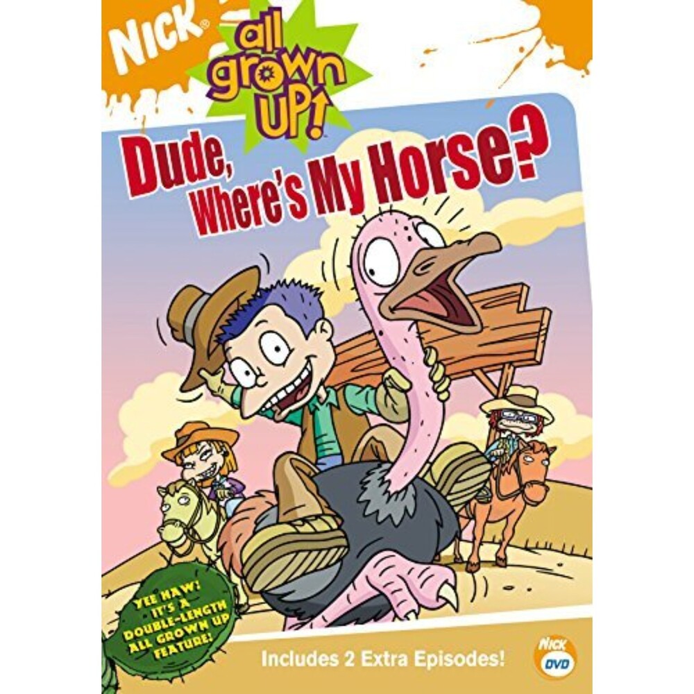 All Grown Up - Dude Where's My Horse? DVD Nickelodeon new!